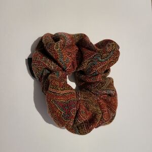 Etro Multicolor Paisley Hair Scrunchie